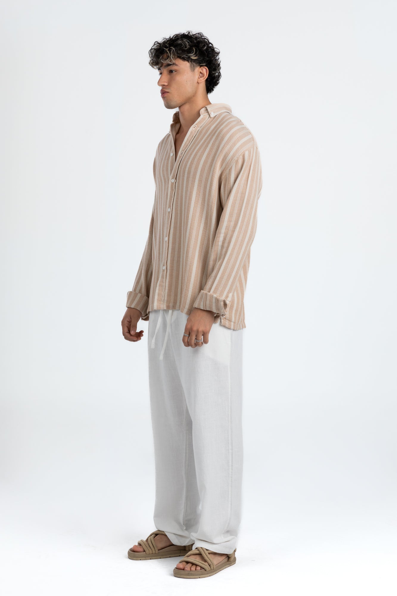 linen sweatpant - 3237