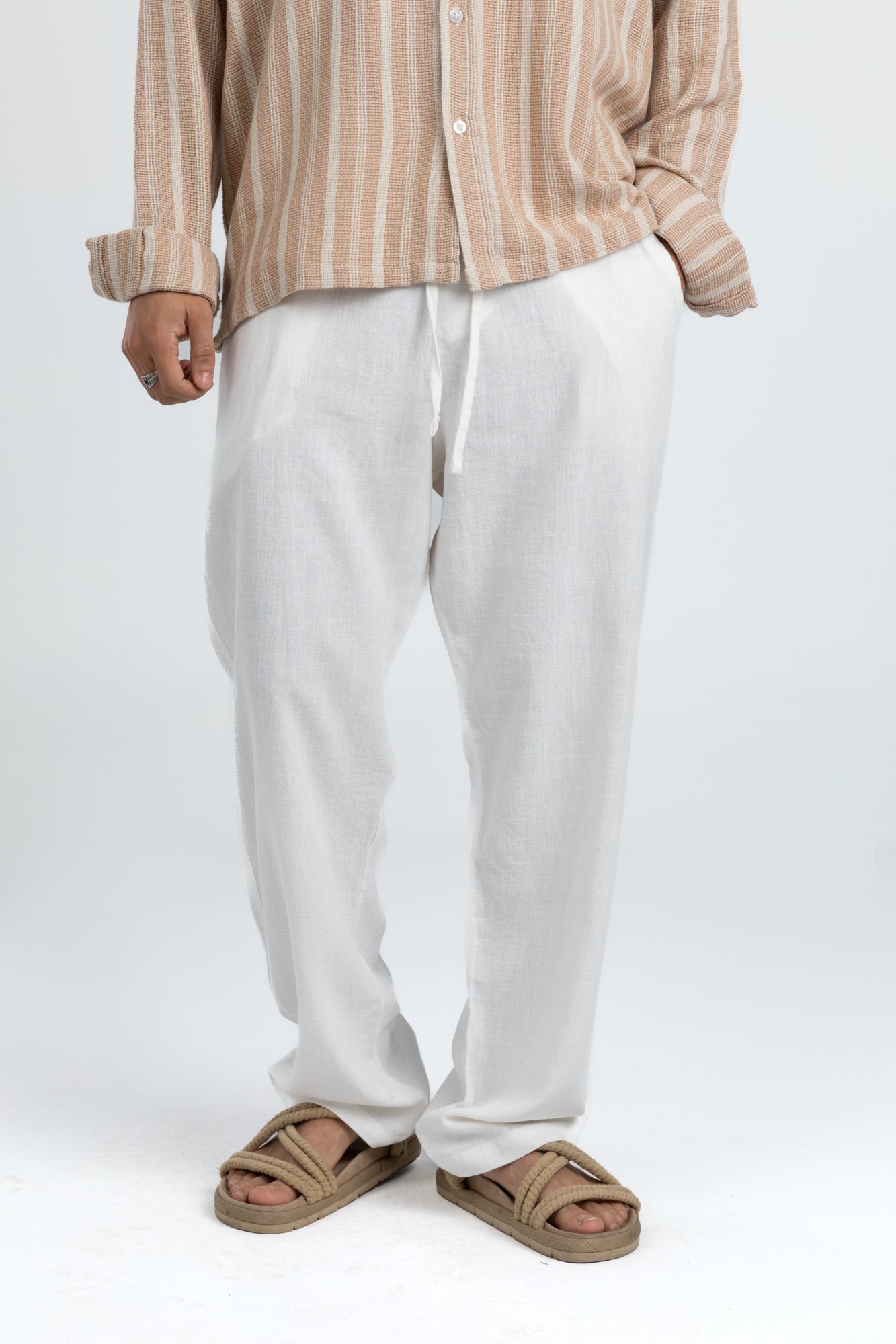 linen sweatpant - 3237