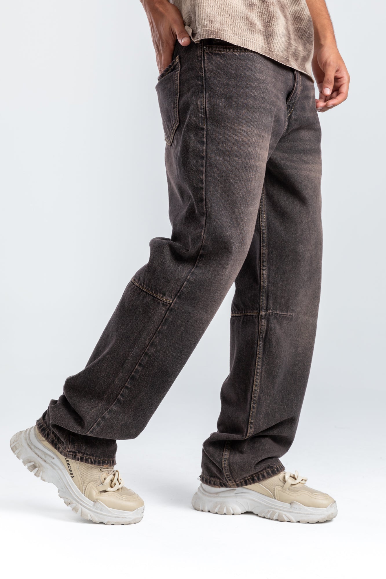 wide leg jeans - 1525