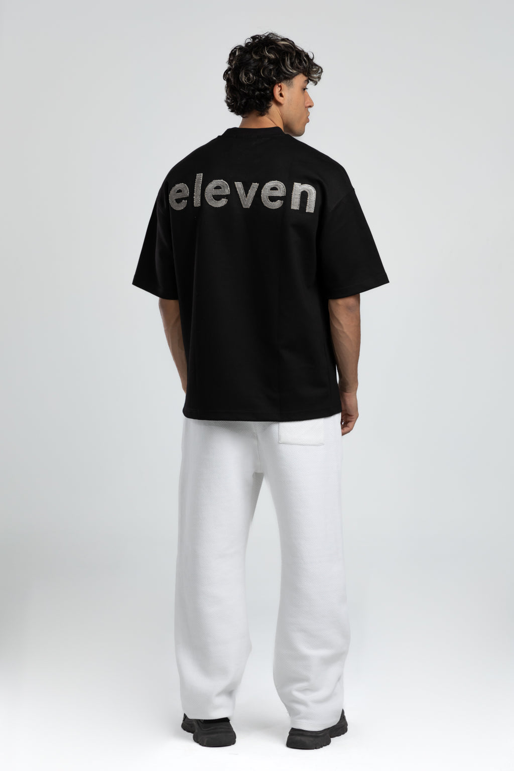 over size printed t-shirt - 7610