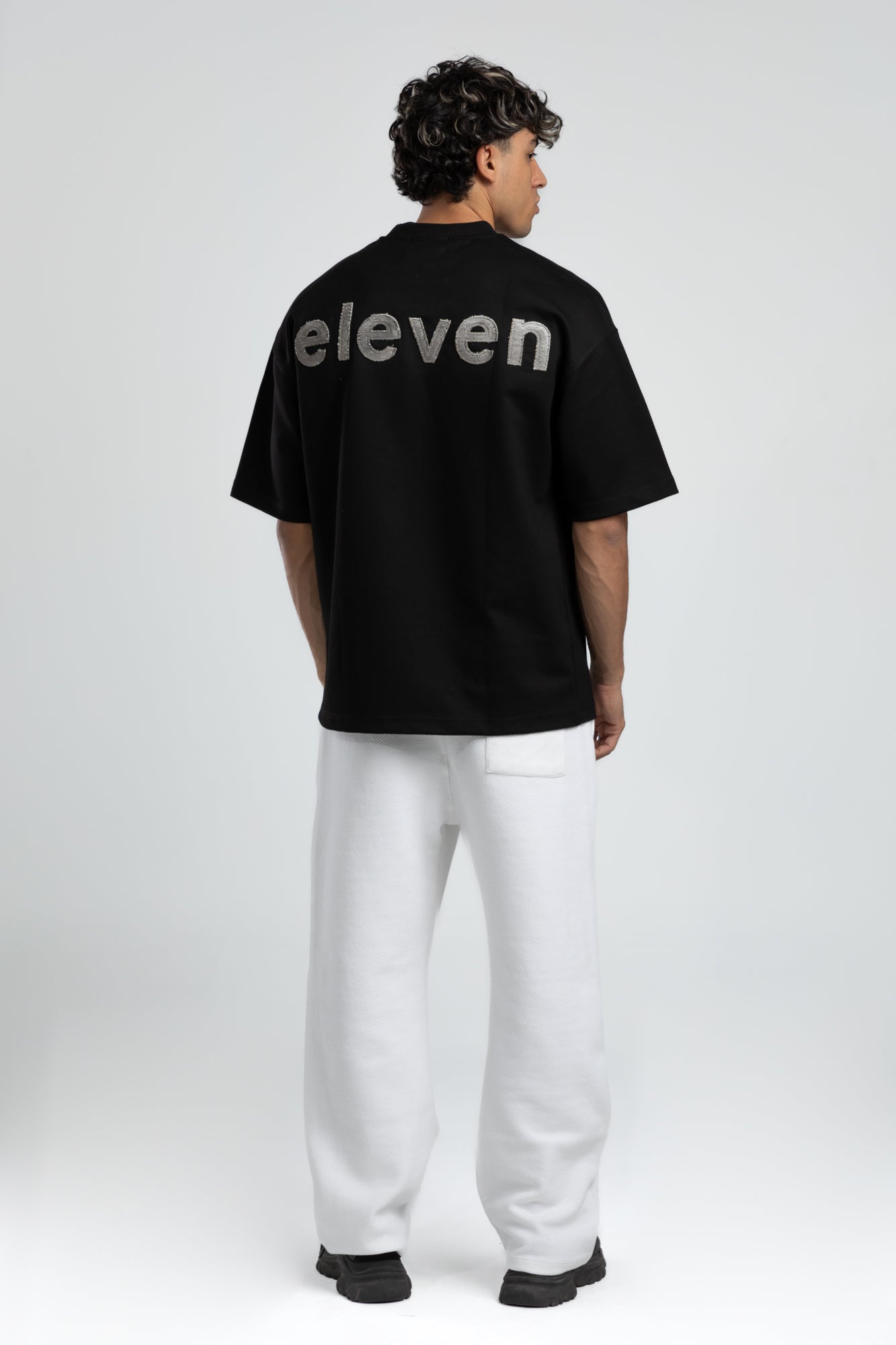 over size printed t-shirt - 7610