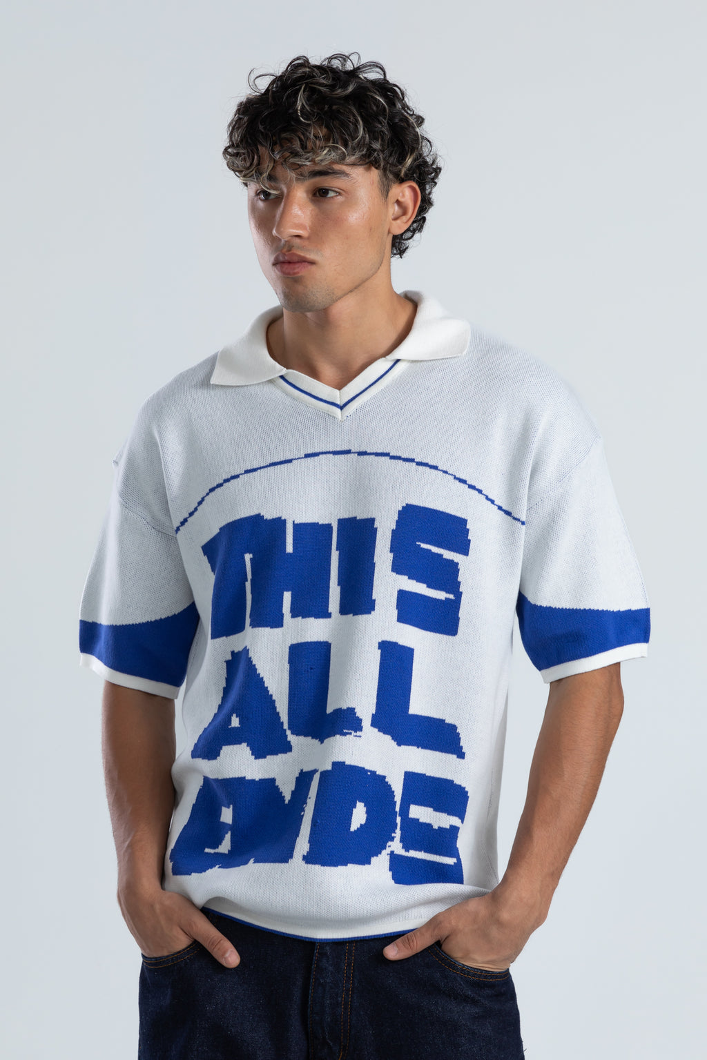 printed polo - 8017