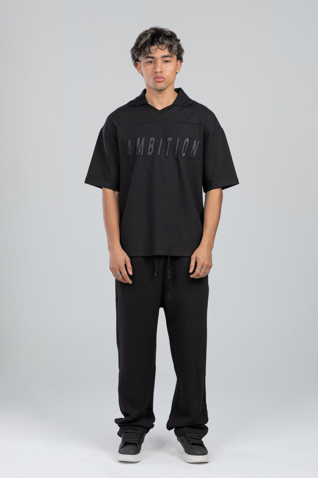 printed polo t-shirt - 8013