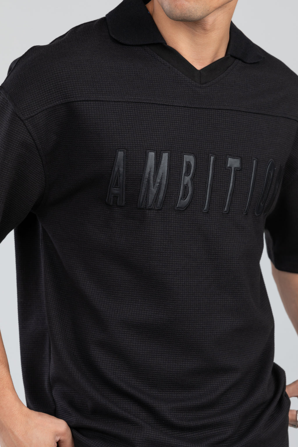 printed polo t-shirt - 8013