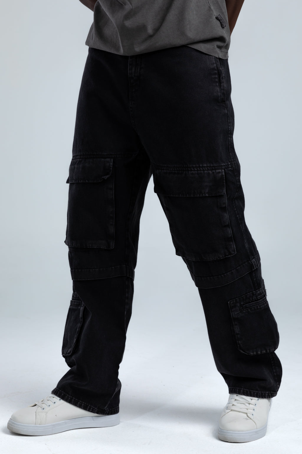 wide leg soft jeans - 2053