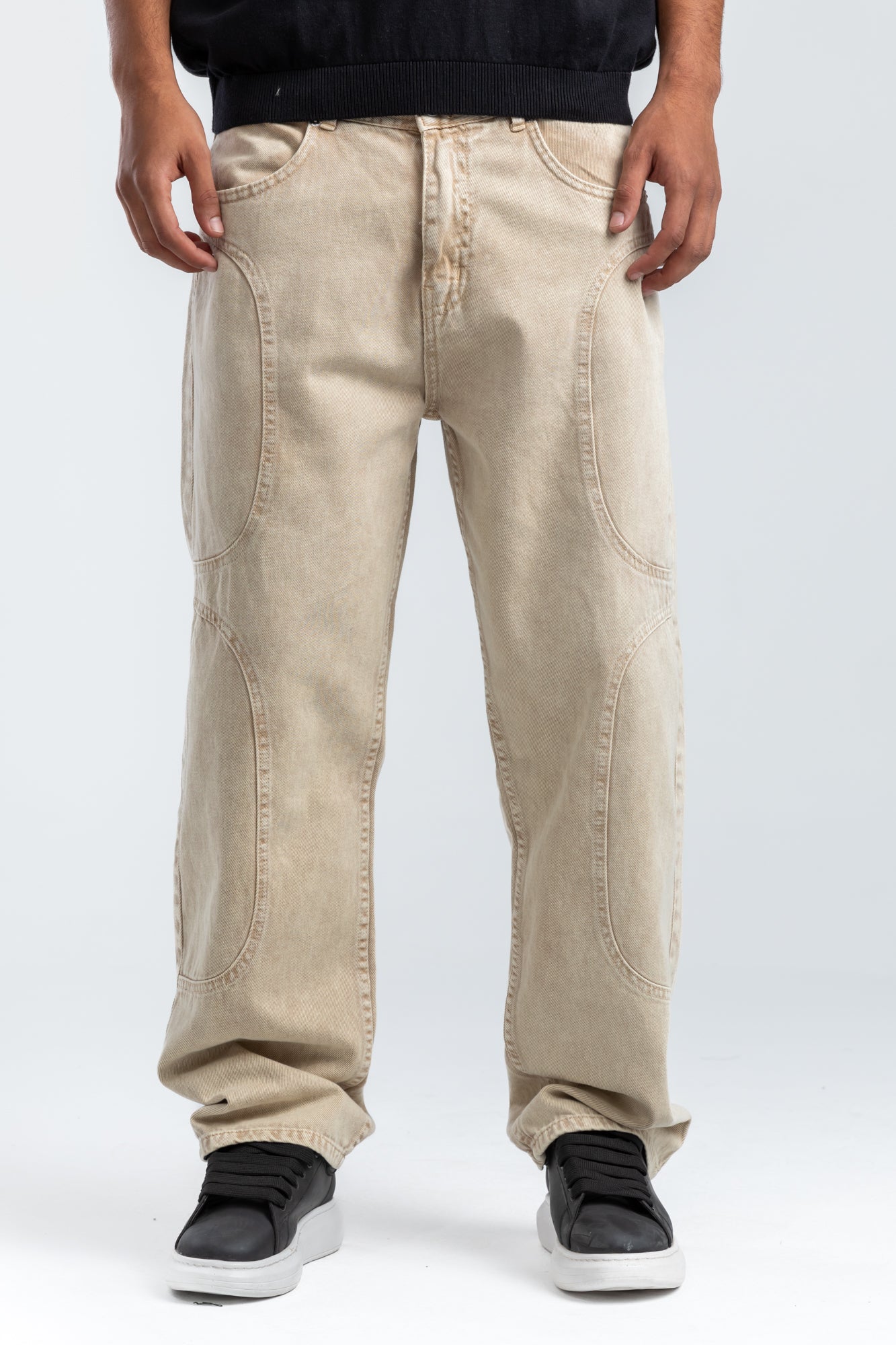 wide leg jeans - 1539